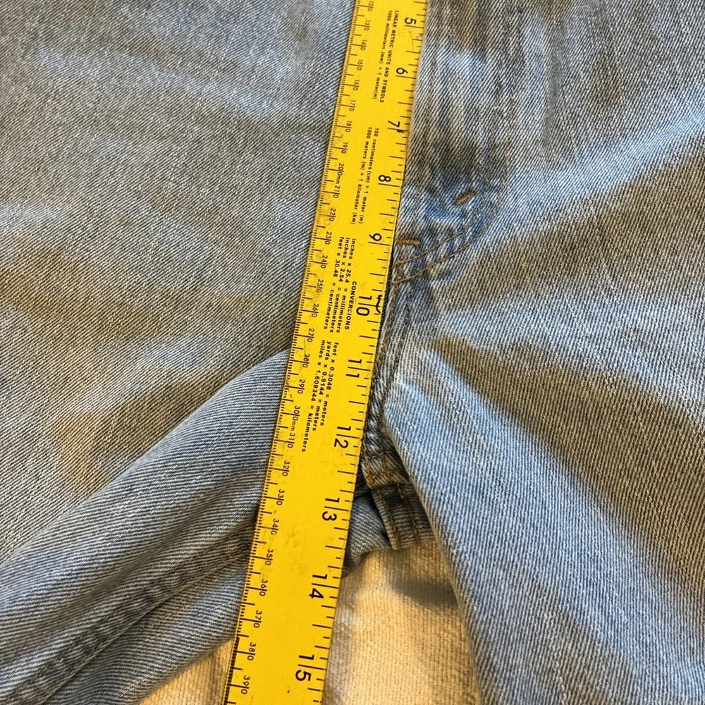VTG‎ Levi's Mens Jeans 560 36 x 30* Comfort Fit Light Blue Tapered Leg Y2K